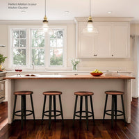 Counter Height Stools-Backless Kitchen or Dining Room Metal view 5