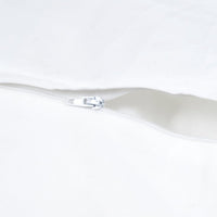 Wedge Pillow, White, 30" x 12" x 18" view 3