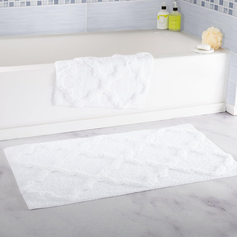 2 Piece Bathroom Rug Set, 2'1" x 3'5" (Rectangular) &mdash; Lavish Home