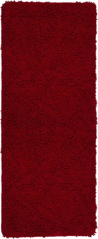 Bath Mat - 58x24-Inch Bathroom Runner with Non-Slip Backing, Burgundy view 4