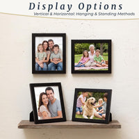 Set of 6 Picture Frames, 5"x7" view 18