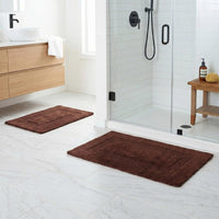 Bathroom Rugs - 2-Piece Cotton Bathroom Mat Set view 14