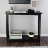 Slim Console Table, White, 39.37" x 11.81" x 31.5" view 11