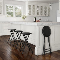 Folding Stool - Portable Backless Stool with 225lb Capacity view 17