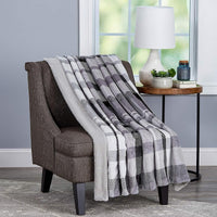 Poly Fleece Sherpa Throw view 7