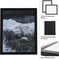 Set of 6 Picture Frames, 5"x7" view 8