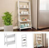 4-Tier Ladder Bookshelf Set, Set of 2 view 4