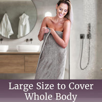 Rio 8 Piece 100% Cotton Towel Set - White & Silver view 6