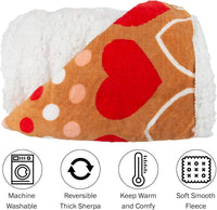 Reversible Fleece Blanket, 50" x 60" view 3
