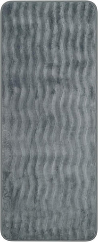 Microfiber Memory Foam Bathmat, Platinum view 1