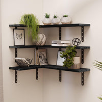 Floating Shelves - Set of 6 Shelves for Living Room, Kitchen view 12