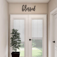 Blessed Wall Decor - Decorative 3D Metal Cutout view 5