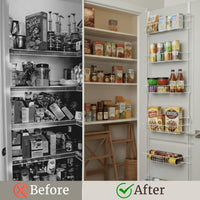 Over the Door Organizer, 6-TIER ADJUSTABLE view 6