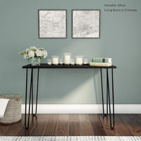Desk with Hairpin Legs - Modern Industrial Style Home Decor view 9