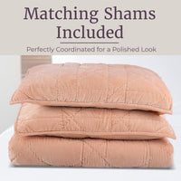2PC Velvet Twin Quilt Set view 25