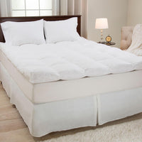 Down Mattress Topper - Queen 4-Inch Duck and Goose Feather Bed view 2