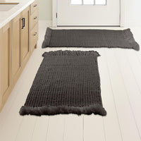 Bathroom Rugs - 2-Piece Waffle Bath Mat Set for Boho Bathroom view 19