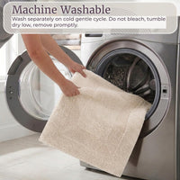 Bathroom Rugs - 2-Piece Cotton Bathroom Mat Set view 23