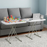 Indoor/Outdoor Portable Folding Table, Black, 2.5ft view 22