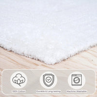 Bathroom Rugs - 2-Piece Cotton Bathroom Mat Set view 6