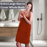 6 Piece Bathroom Towels Set, 28"x54.5"x0.25" view 32