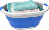 Collapsible Laundry Basket- Space Saving Pop Up, 24.25" x 17.5" x 11" view 6