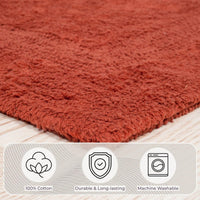 Bathroom Rugs - 2-Piece Cotton Bathroom Mat Set view 30