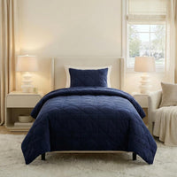 2PC Velvet Twin Quilt Set view 7