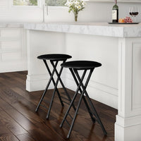 Folding Stool - Portable Backless Stool with 225lb Capacity view 14