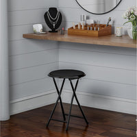 Folding Stool - Portable Backless Stool with 225lb Capacity view 3
