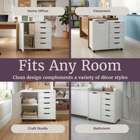 5 Drawer Office Storage Cabinet view 5