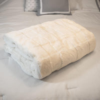 Faux Fur Blanket - 60x80-Inch Queen Size Throw Blanket view 6