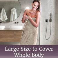 Rio 8 Piece 100% Cotton Towel Set - White & Silver view 24