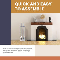 5-Piece Fireplace Tools Set - Fire Tools for Fire Places view 9