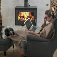 Velvet Throw - Oversized Microfiber Velvet Solid, Lagoon Green view 5