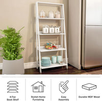 4-Tier Ladder Bookshelf Set, Set of 2 view 2