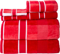 6 Piece Bathroom Towels Set, 6-Piece Towel Set view 7