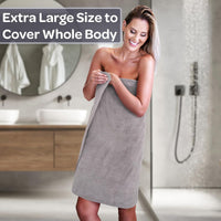 6 Piece Bathroom Towels Set, 28"x54.5"x0.25" view 44