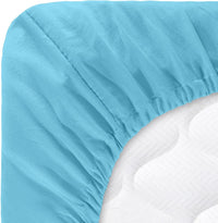 3-Piece Brushed Microfiber Twin Sheet Set, Purple view 24