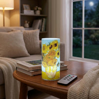Sunflower 6-inch LED Candles, Set of 2 with Remote view 6