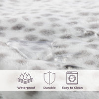 Waterproof Throw Blanket, Purple, 80" x 80" view 16
