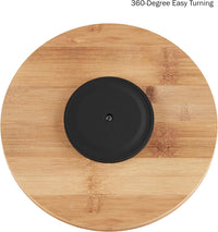 Lazy Susan - All-Natural Bamboo Round Single Tier Turntable view 3