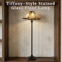 Tiffany Style Floor Lamp, 61" Floor Lamp view 3