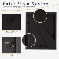 Set of 6 Picture Frames, 5"x7" view 17