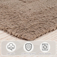 Bathroom Rugs - 2-Piece Cotton Bathroom Mat Set view 12