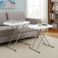 Indoor/Outdoor Portable Folding Table, Black, 2.5ft view 28