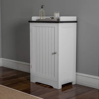 2-Tier Bathroom Floor Storage Cabinet view 1