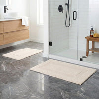 Bathroom Rugs - 2-Piece Cotton Bathroom Mat Set view 20