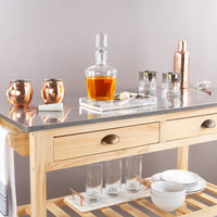 Acrylic Tray Organizer, Clear, 10.5" x 6" view 4