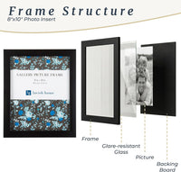 Set of 6 Picture Frames, 5"x7" view 16